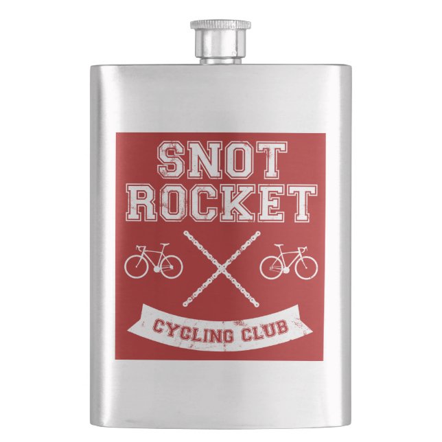 Snot Rocket Cycling Klubb Fickplunta (Framsidan)