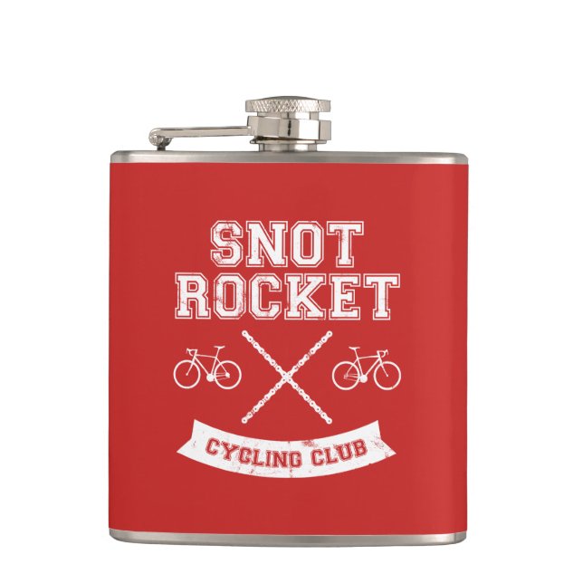 Snot Rocket Cycling Klubb Fickplunta (Framsidan)