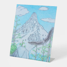 Snötäckt Berg & Örn