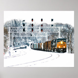 Snötåg Poster