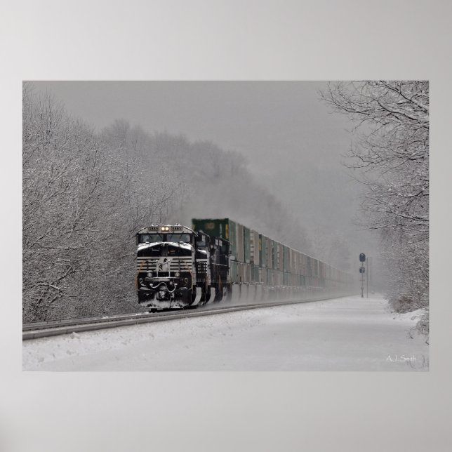 Snötåg Poster (Framsidan)