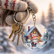 Snötomt Stuga