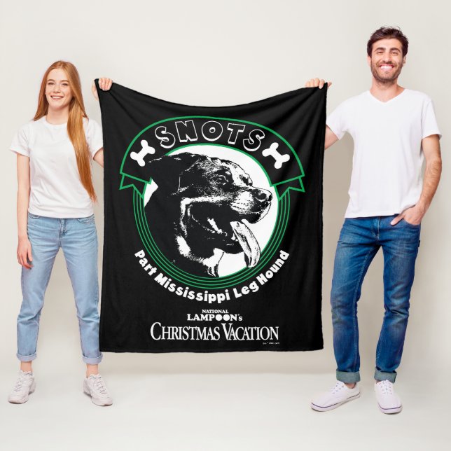 Snots Part Mississippi Leg Hound Fleecefilt (På plats)