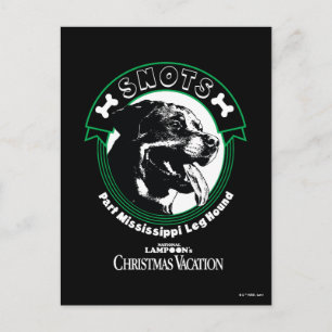Snots Part Mississippi Leg Hound Vykort