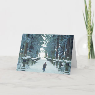Snöväg Kort