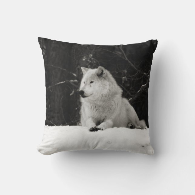 Snövarg Kudde (Framsida)