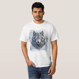 Snövarg • Tribalrustning Vinteremblem T Shirt