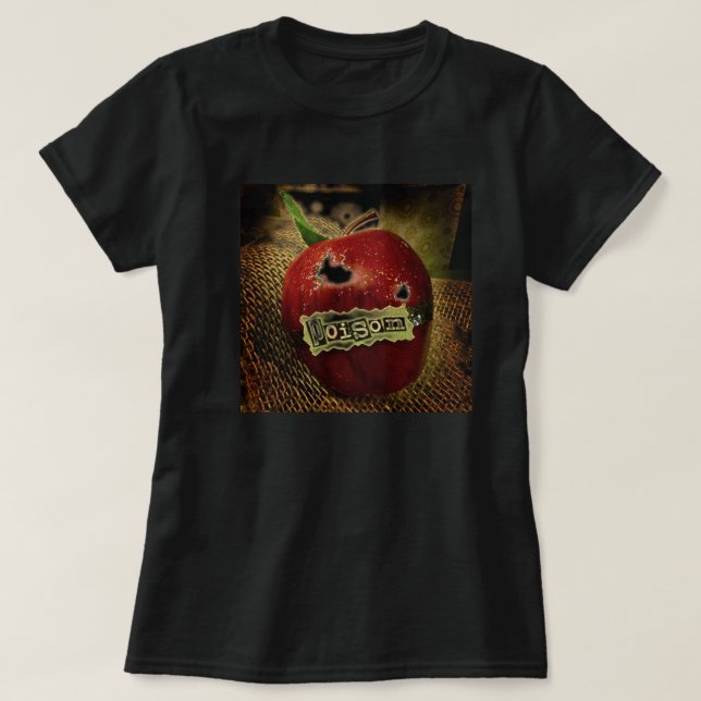 Snövit Apple för gift T-tröja Tee (Design framsida)