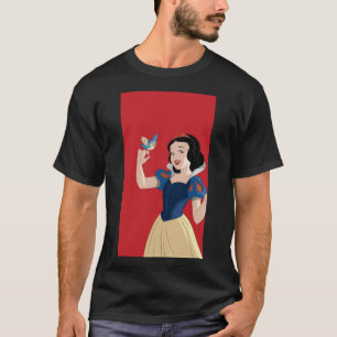 Snövit med Bird Classic T-Shirt