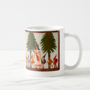 Snövit och koppen för sju dvärgar kaffemugg