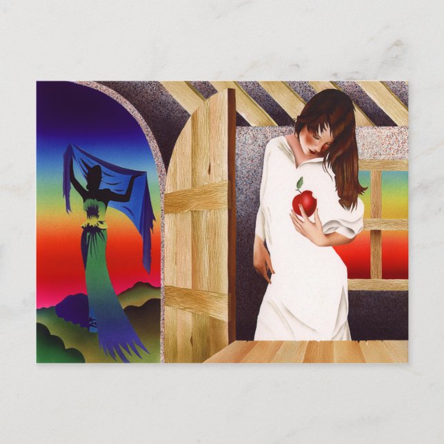 Snövit Vykort (Framsida)