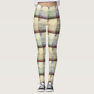 Snövitdamasker Leggings