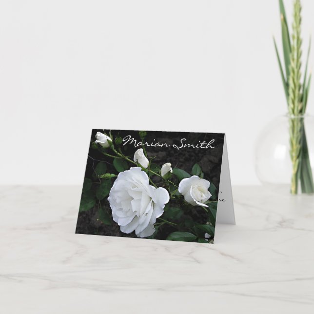 Snövitros  - Platskort Helgkort (Framsida)