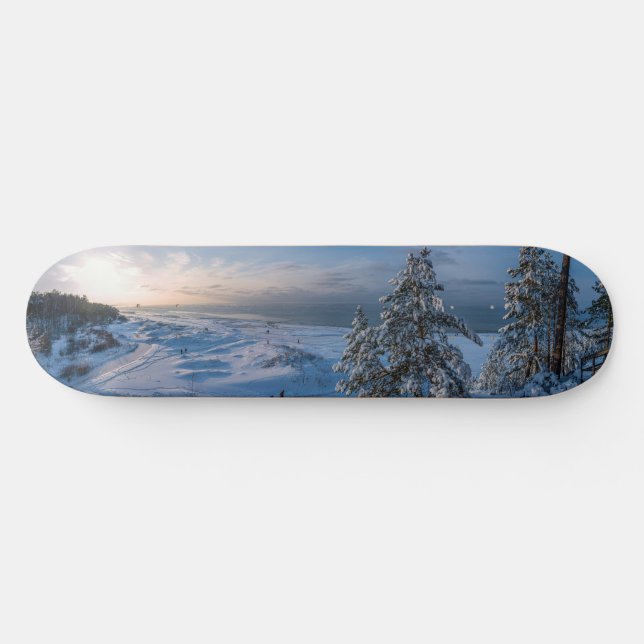 Snövvintern Östersjön kusten Mini Skateboard Bräda 18,5 Cm (Horz)