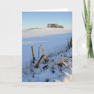 Snövykort Helgkort