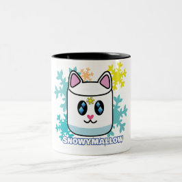 Snow Catsmallow Två-Tonad Mugg