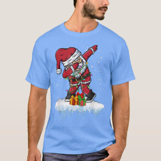 Snow Christmas Winter Time Fairy Lights Santa Clau T Shirt