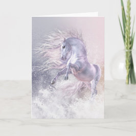 Snow Ghost Greeting Card Kort