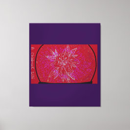 Snow Globe Beauty  Canvastryck