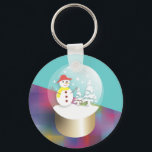 Snow Globe Keychains Nyckelring<br><div class="desc">Snow Globe Keychains.</div>