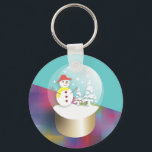 Snow Globe Keychains Nyckelring<br><div class="desc">Snow Globe Keychains.</div>