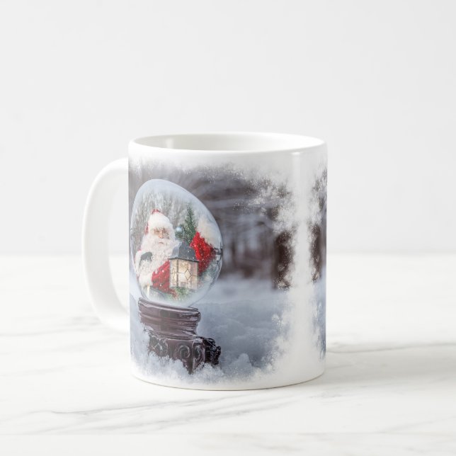 Snow Globe Template Kaffemugg (Framsida vänster)