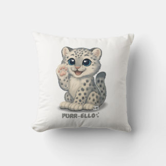 Snow leopard - Purr-ello Kudde