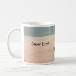 Snow Sledding Kaffemugg