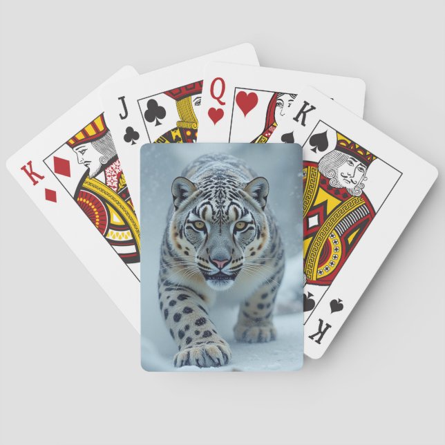 Snow Tiger  Casinokort (Baksidan)