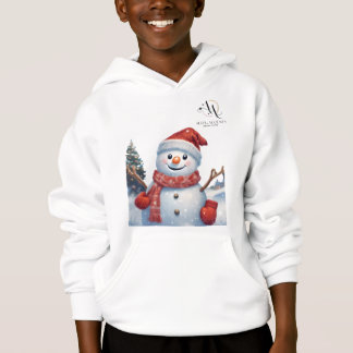 "SnowAce Boys" Winter Hoodie - Festive och T Shirt