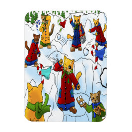 Snowball Fiat Cats Magnet