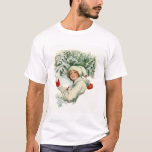 Snowball Fight (av Harrison Fisher) T Shirt