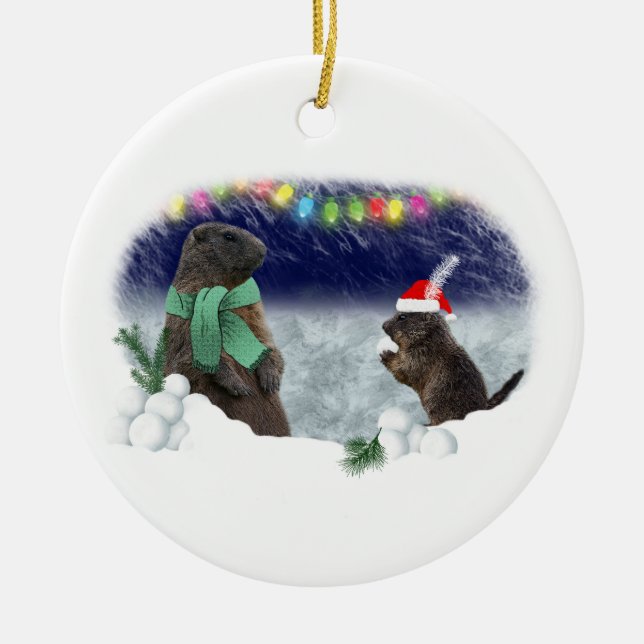 Snowball Fight Ornament (Framsidan)