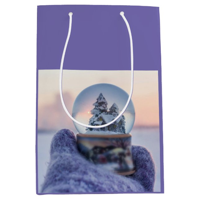 Snowball Julgran vintersnöfall (Framsidan)