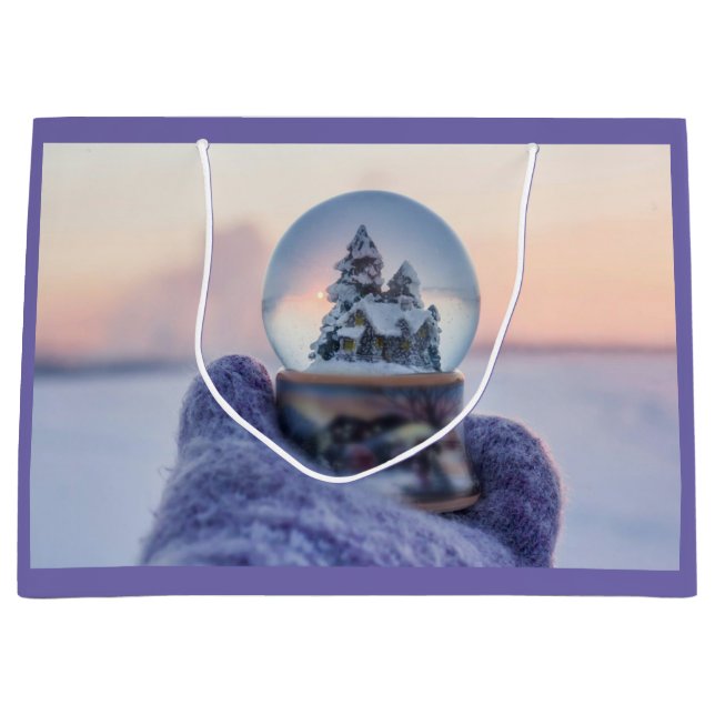 Snowball Julgran vintersnöfall (Framsidan)