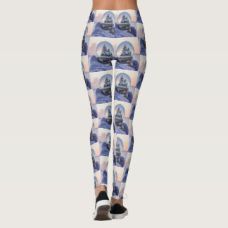 Snowball Julgran vintersnöfall Leggings