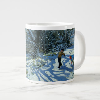 Snowball match Derbyshire Jumbo Mugg