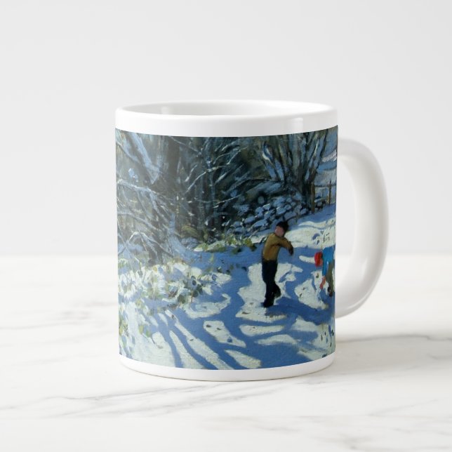 Snowball match Derbyshire Jumbo Mugg (Framsida höger)