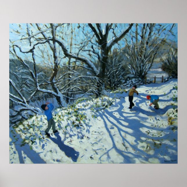 Snowball match Derbyshire Poster (Framsidan)