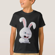 Snowball Rabbit Design T-Shirt