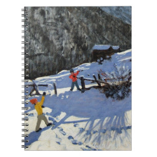 Snowballers Zermatt Anteckningsbok