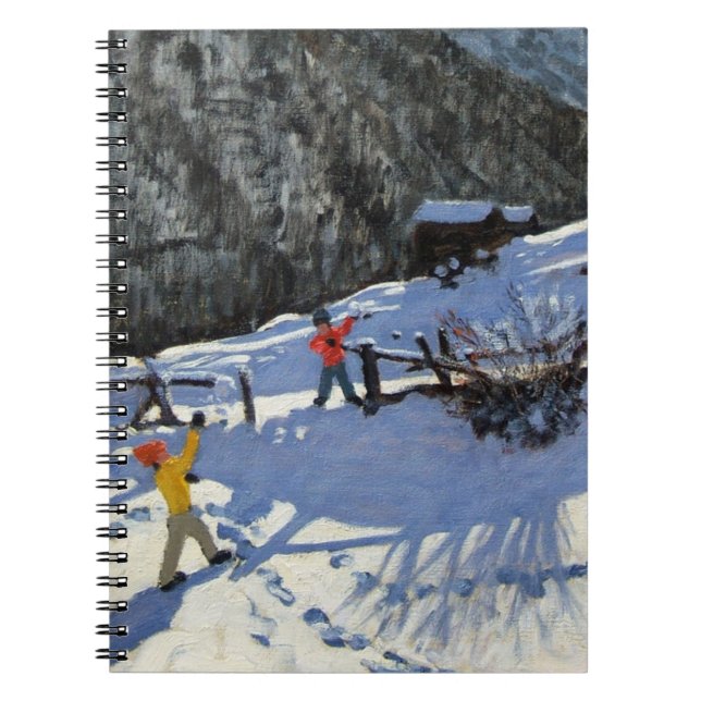Snowballers Zermatt Anteckningsbok (Framsidan)