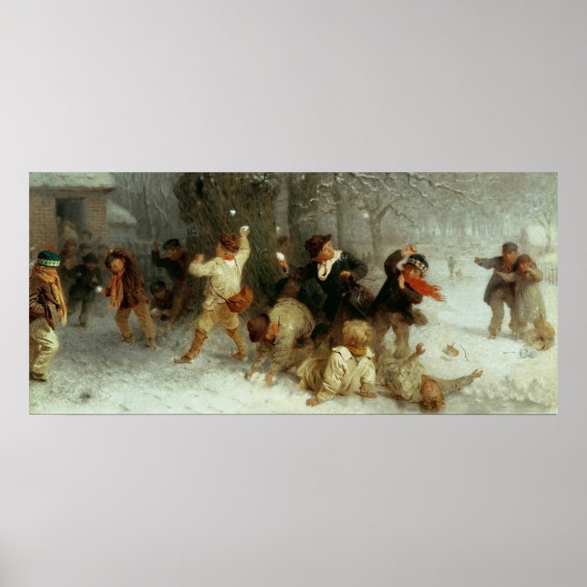 Snowballing, 1865 poster (Framsidan)