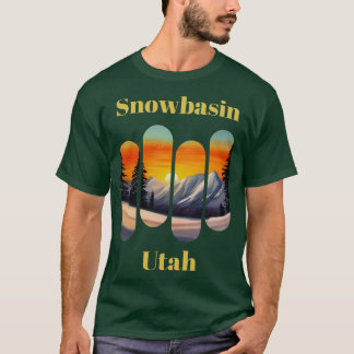 Snowbasin ski Utah 2 T Shirt