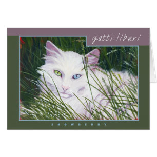 "Snowberry"-anteckningskort - Gatti Liberi-samling OBS Kort