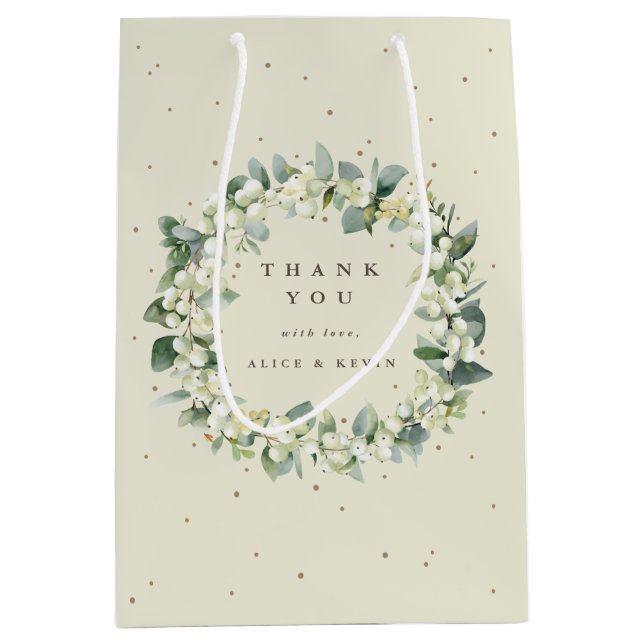 Snowberry+Eucalyptus jul/Helgdag/Tack (Framsidan)