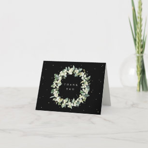 Snowberry+Eucalyptus Wandeans Bröllop Tack Kort