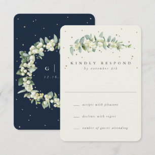 Snowberry+Eucalyptus Winter Wedding OSA Kort