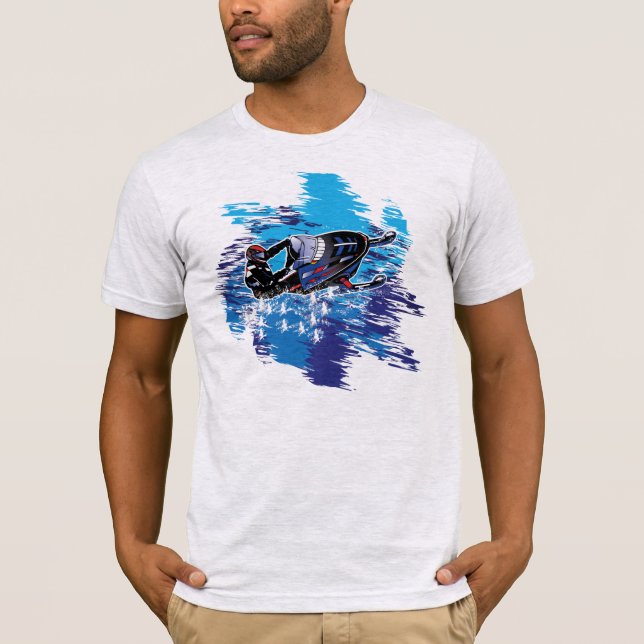 Snowbiling Coolness Tee Shirt (Framsida)