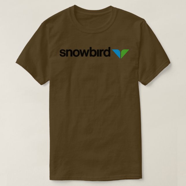 Snowbird Resort Utah T Shirt (Design framsida)